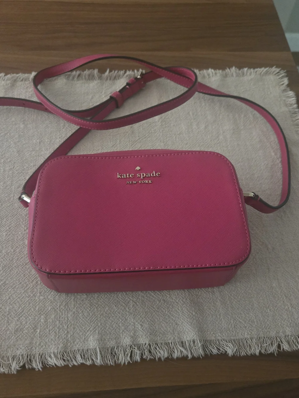 kate spade Hot Pink Crossbody Camera Bag